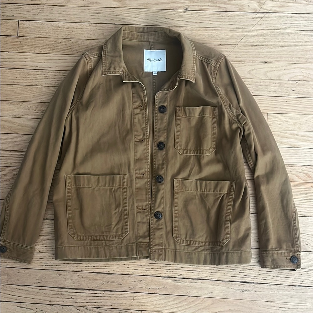Madewell Tan Utility Jacket